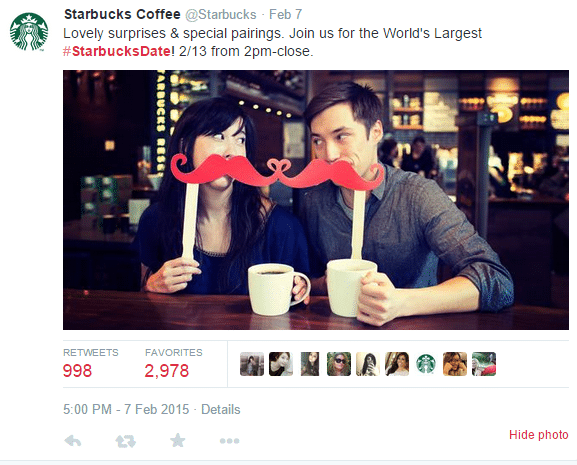 social media strategy starbucks