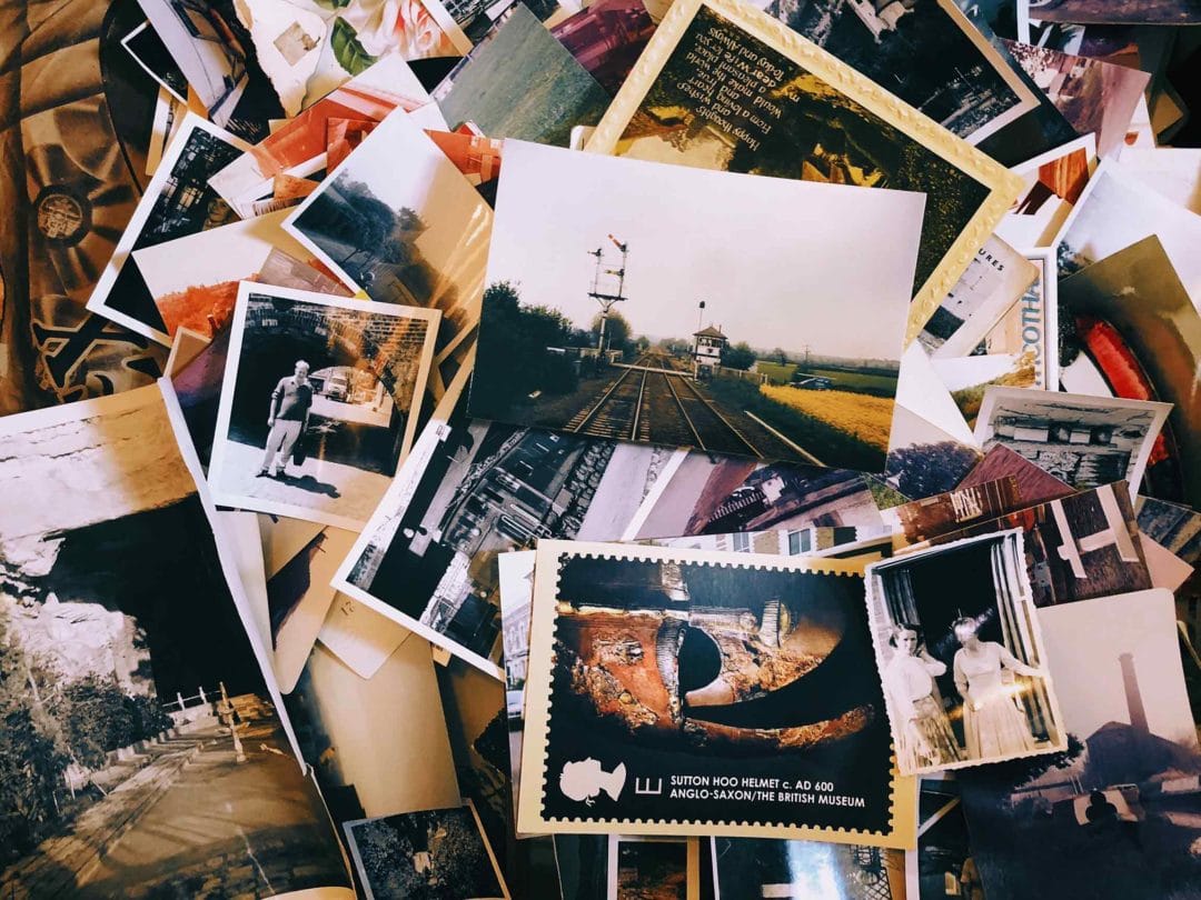 Social Media Tourismus Postkarten