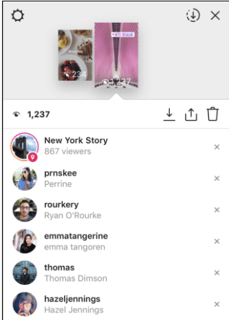 who is at the top of instagram story views