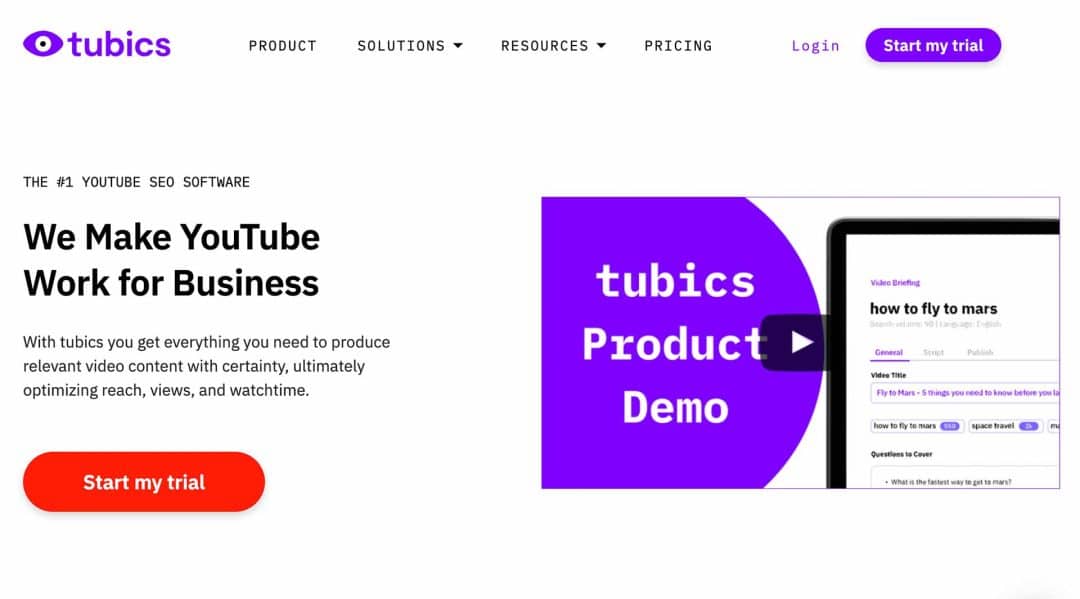 Social Media Video Tools: Tubics