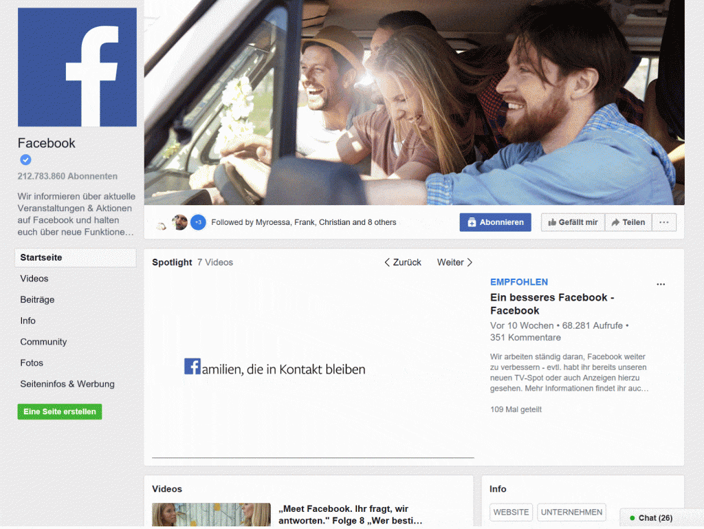 Facebook: Enter Verified Accounts