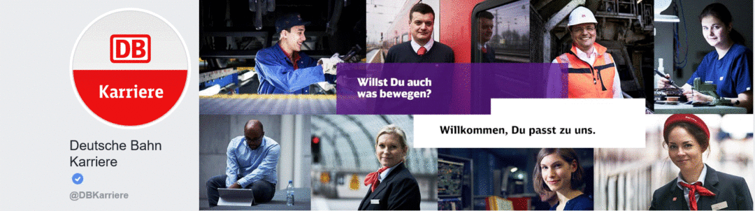 Employer Branding deutsche Bahn Karriere Facebook