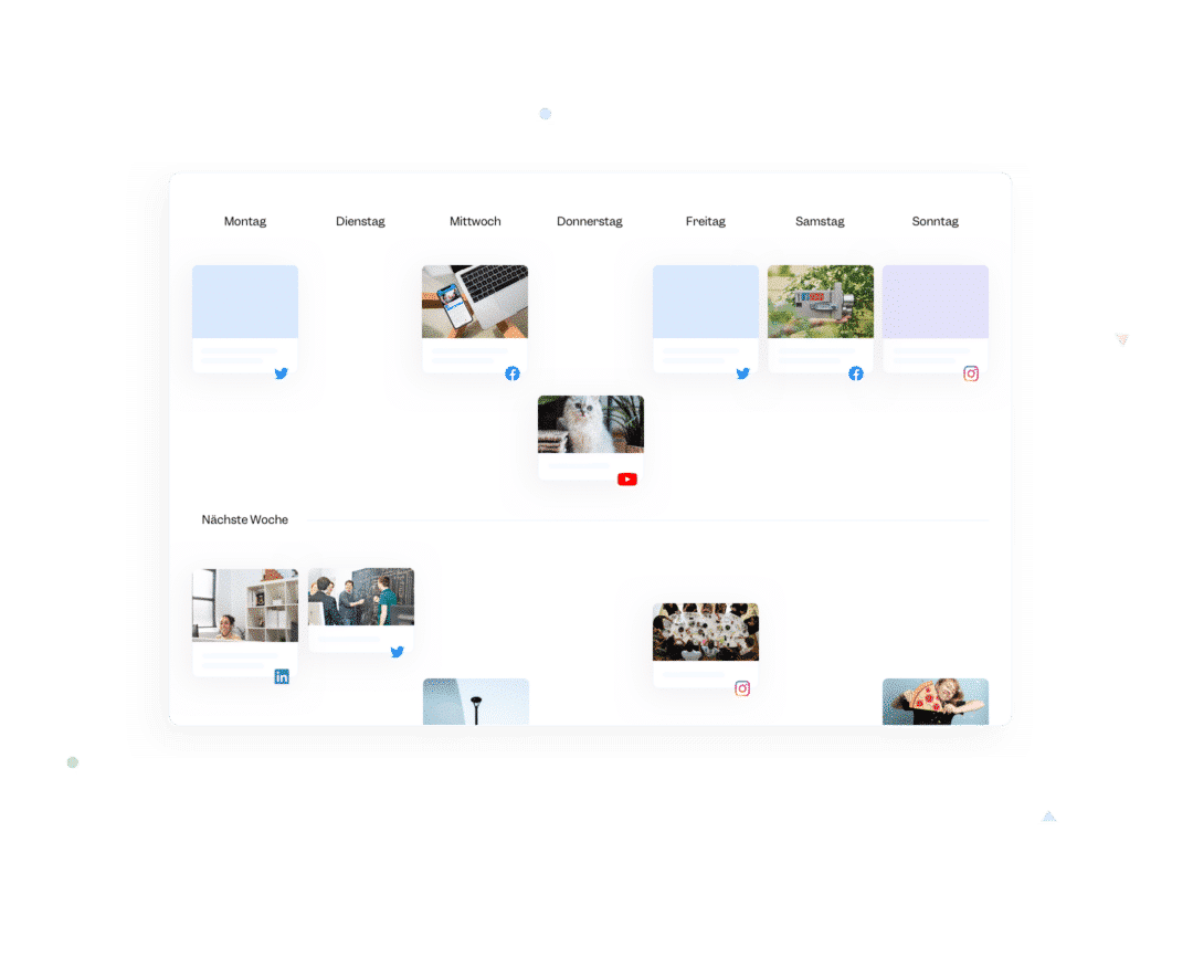 Tool für einfache Social Media Content Planung Swat.io