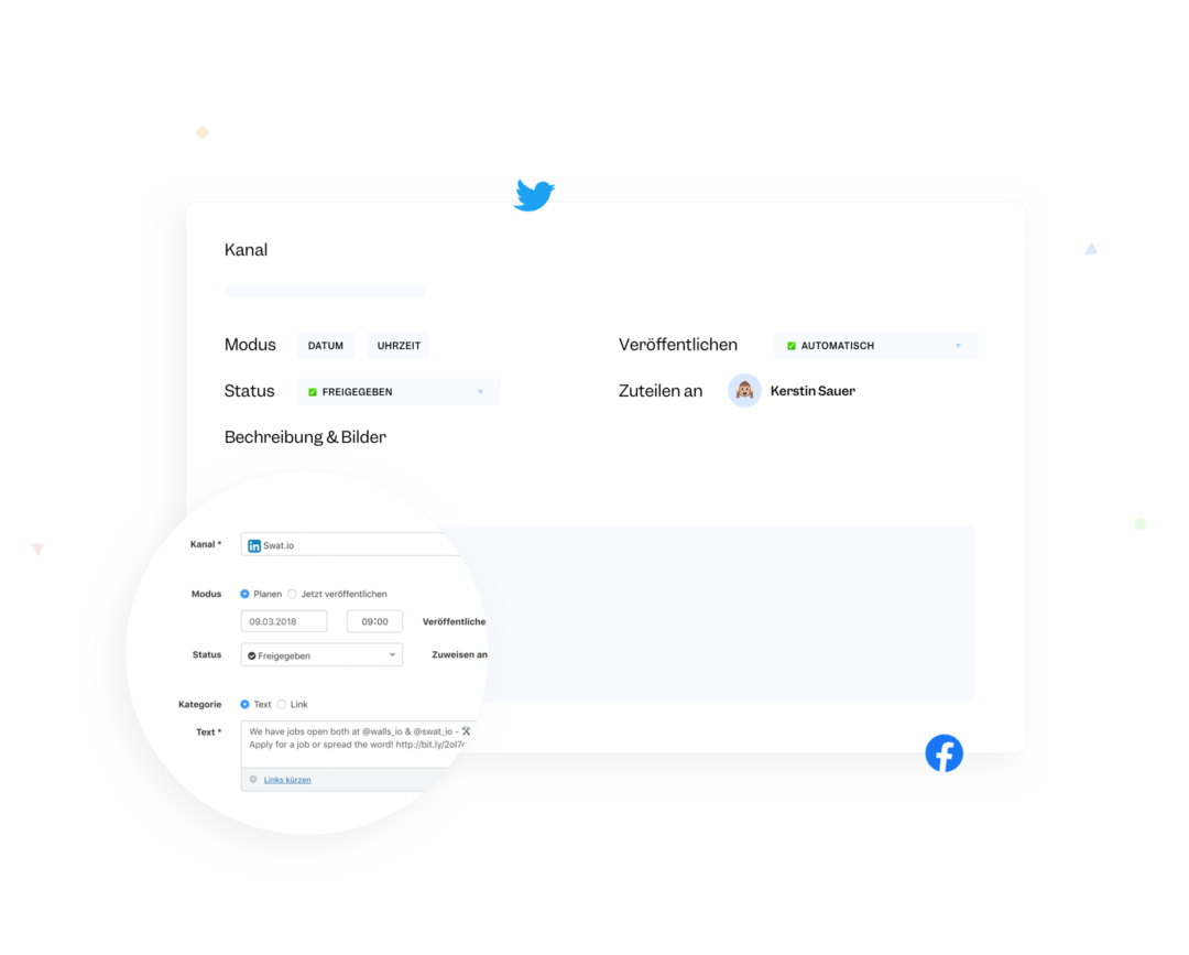 Tool Fur Einfache Social Media Content Planung Swat Io