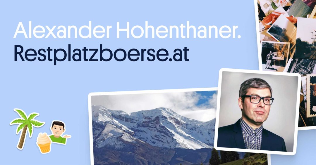 Social Media Content Kreation Hohenthaner Restplatzbörse