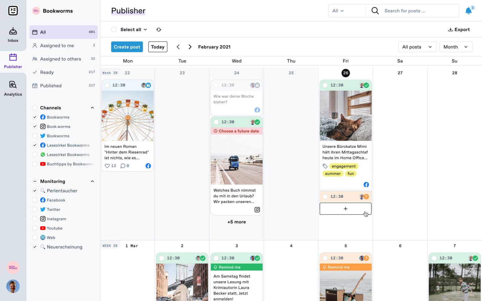 Social Media Management Tool for Professionals – Swat.io