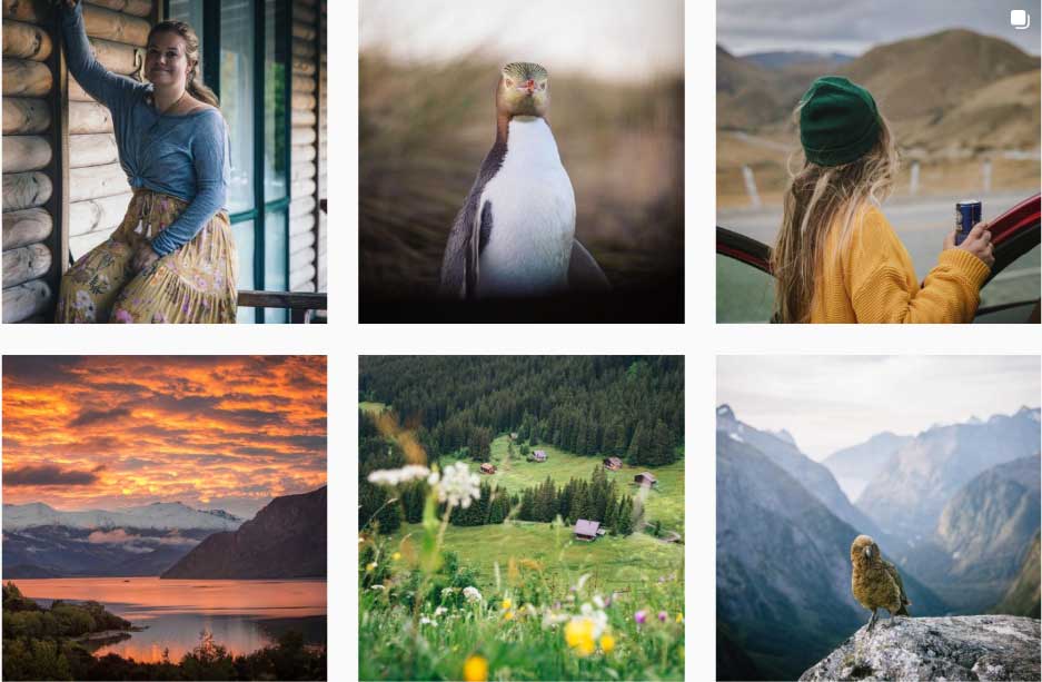 Kreative Social Media Posts: Instagram Account Beispiele