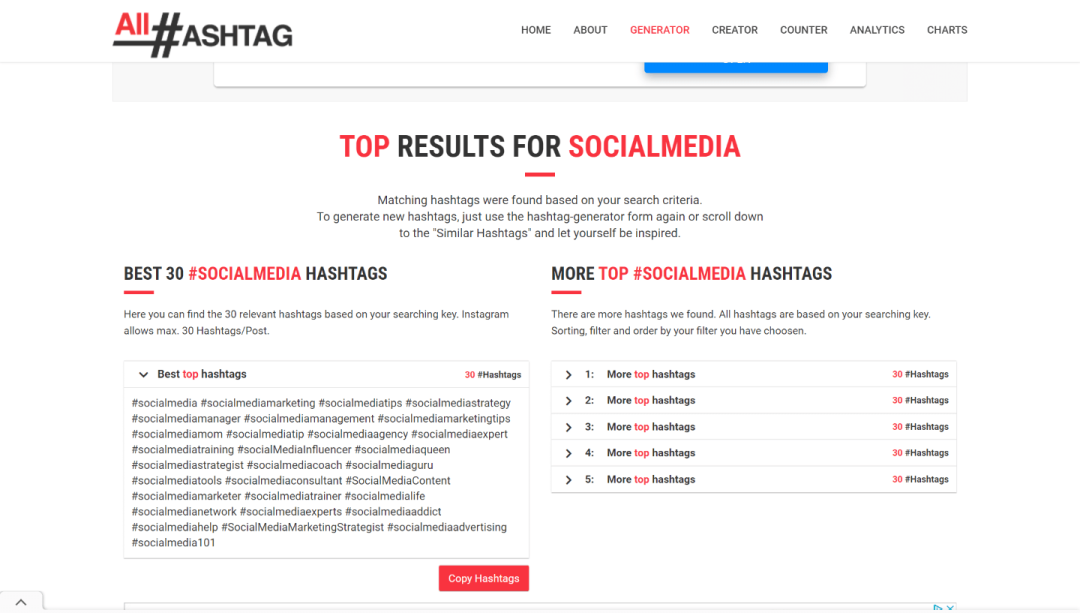 Social Media Life Hacks: Hashtag Generator