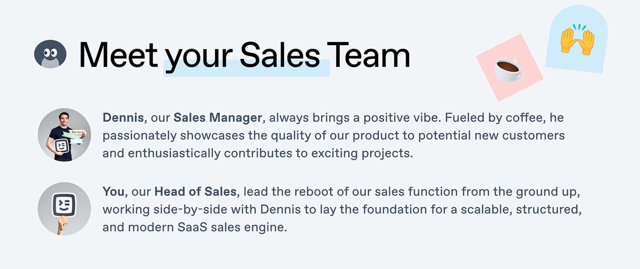 Sales Team