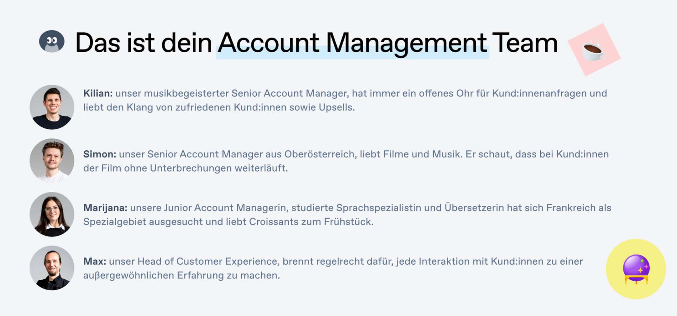 account management team description