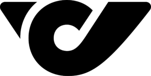 Home post logo schwarz